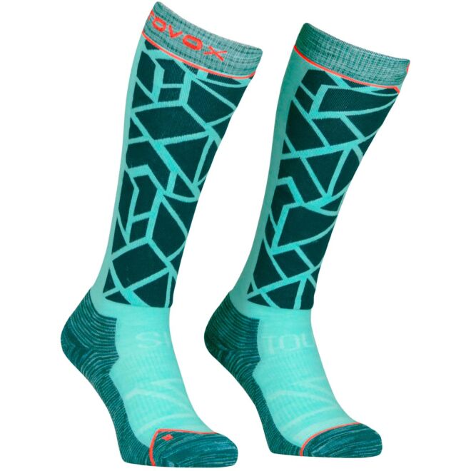 Ortovox Ski Tour Comp Long Socks W merinoullstrumpor för damer