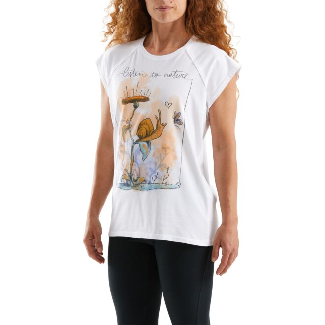 E9 Enove Snail damt-shirt
