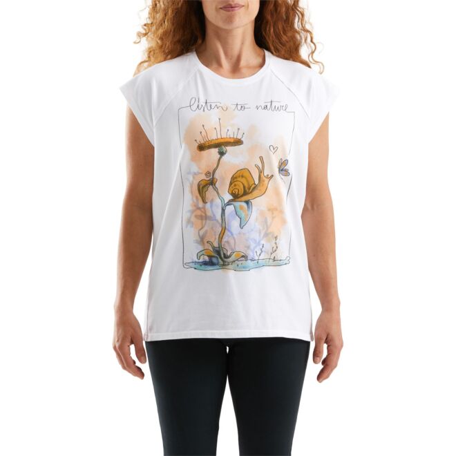 E9 Enove Snail damt-shirt