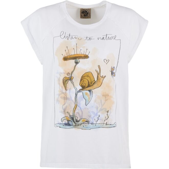 E9 Enove Snail damt-shirt
