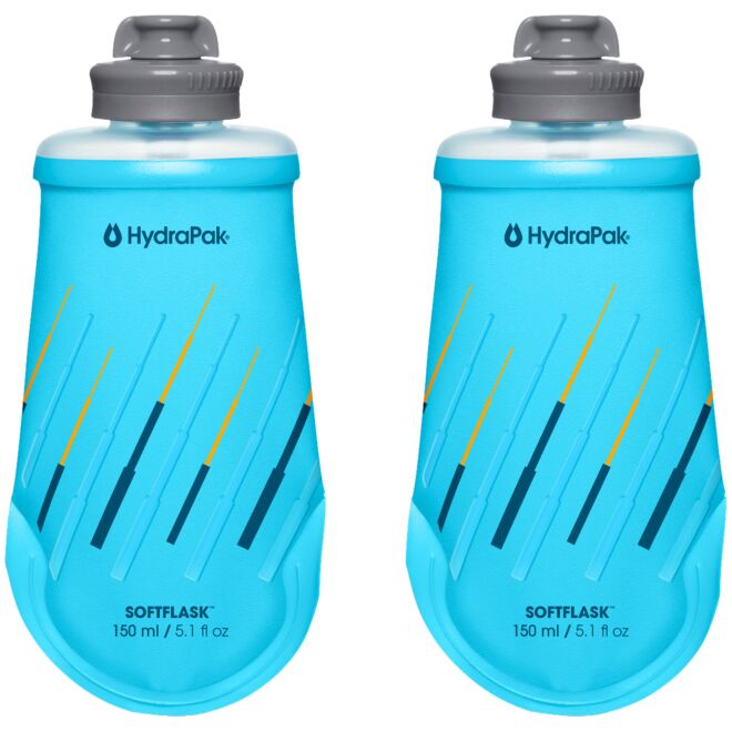 HydraPak SoftFlask 150 ml 2-Pack återanvändbara mjuka flaskor