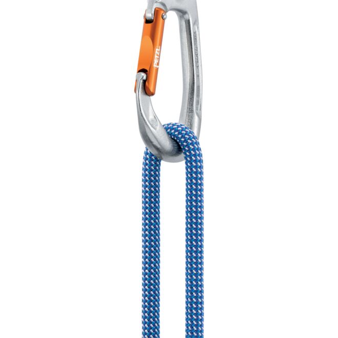 Petzl Tiptop Steel (pack om 10) klätter säkringskarbin