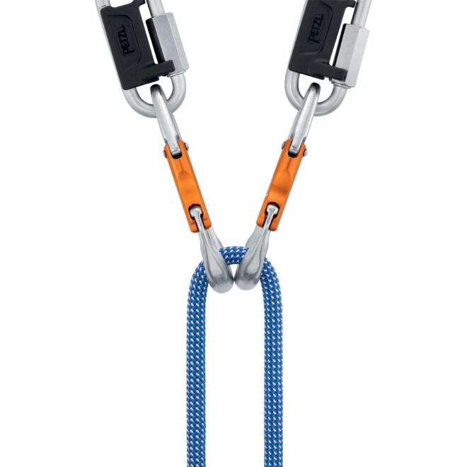 Petzl Tiptop Steel (pack om 10) klätter säkringskarbin