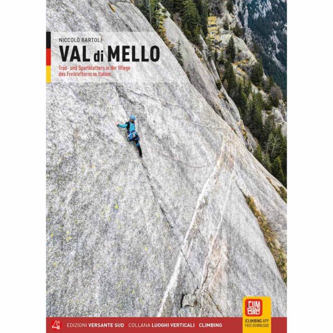 Versante Sud Val di Mello Deutsch klättring guide