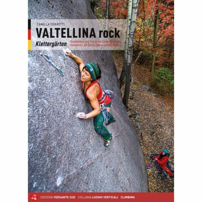 Versante Sud Valtellina Rock klätterträdgårdar climbing guide