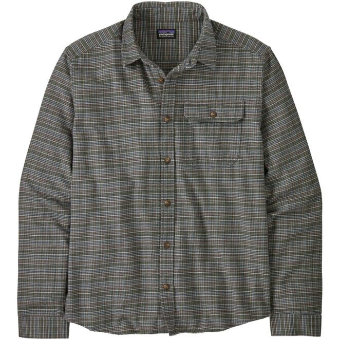 Patagonia M's L/S Cotton in Conversion LW Fjord Flannel Shirt herrskjorta