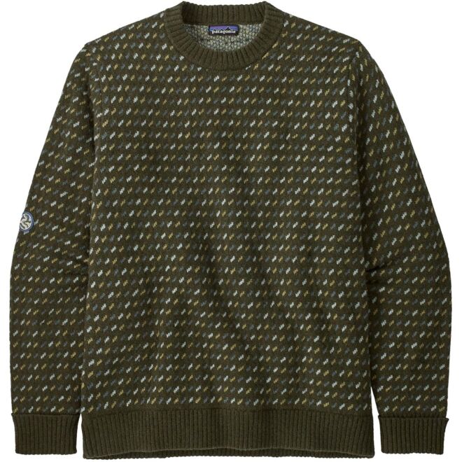Patagonia M's Recycled Wool-Blend Sweater herrtröja i rundhals
