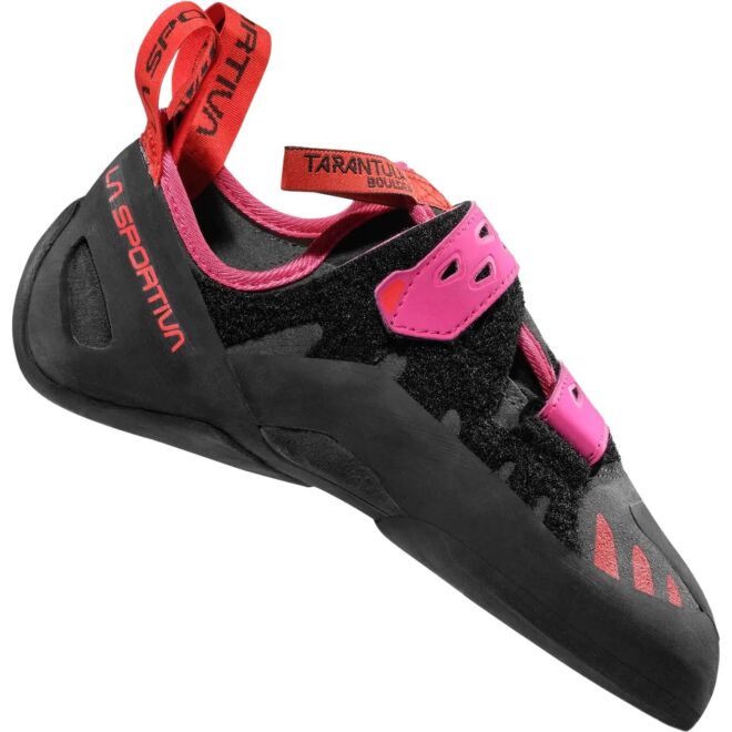 La Sportiva Tarantula Boulder damernas klätterskor Carbon/Springtime