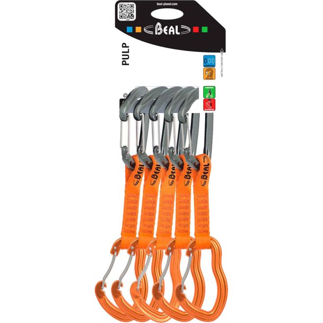 Beal Pulp 5-Pack klätterkarbinhakar