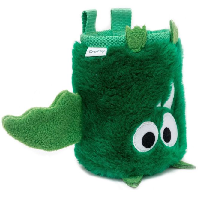 Crafty Climbing Green Bat magnesium pouch