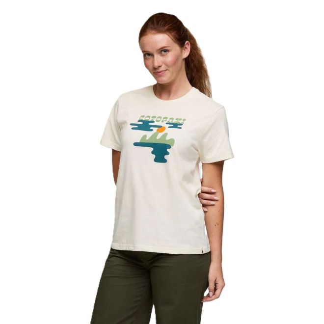 Cotopaxi Sunrise Lake Women T-Shirt damt-shirt