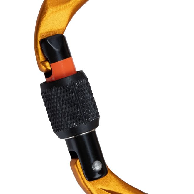 Mammut Sender Screwgate Carabiner karbinhake med lås för klättring
