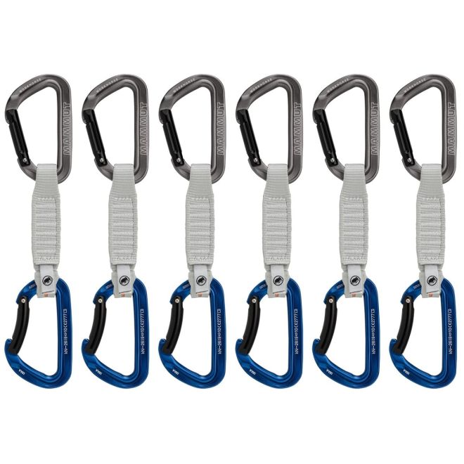 Mammut Workhorse Keylock 6-Pack Quickdraws klätterkarbinhakar