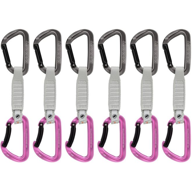 Mammut Workhorse Keylock 6-Pack Quickdraws klätterkarbinhakar