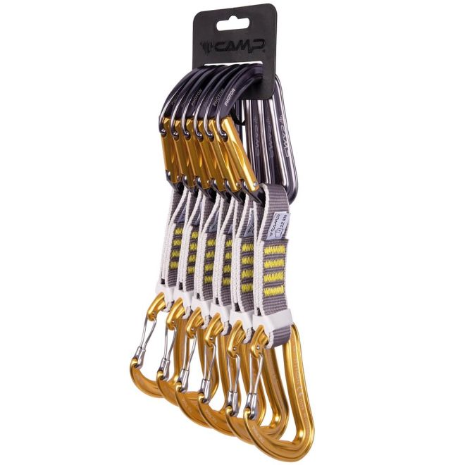 CAMP Set 6 Dyon Express KS Mixte 6 pack kl&auml;tterkarbinhakar