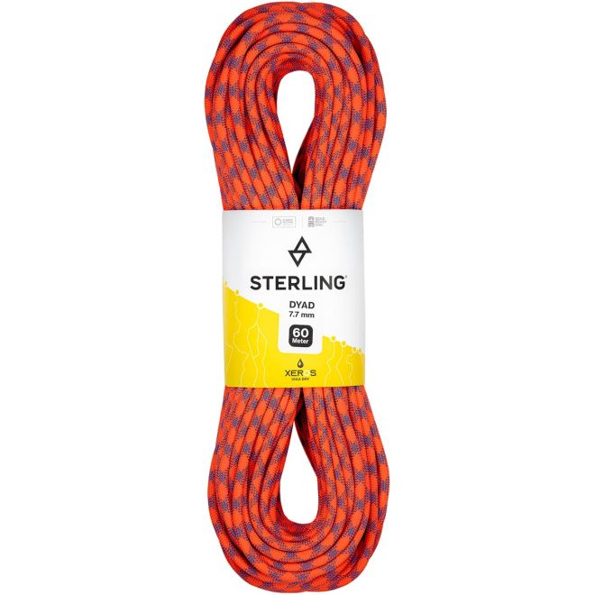 Sterling Dyad 7.7 mm XEROS halv rep klättring