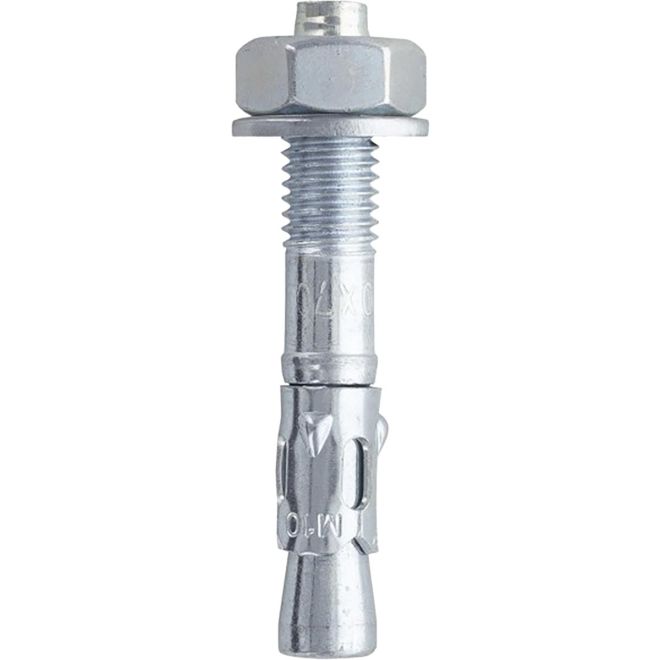 Fixe Box of M10 × 70 mm bolts expansionsskruv 20-pack