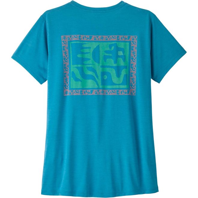 Patagonia W's Cap Cool Daily Shirt - Mother Rays t-shirt dam