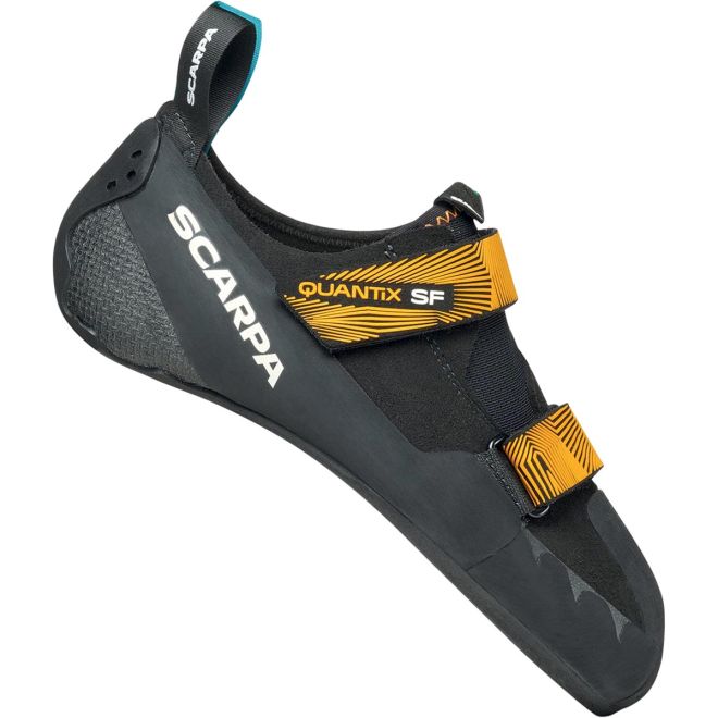 SCARPA Quantix SF Black/Bright Orange klätterskor