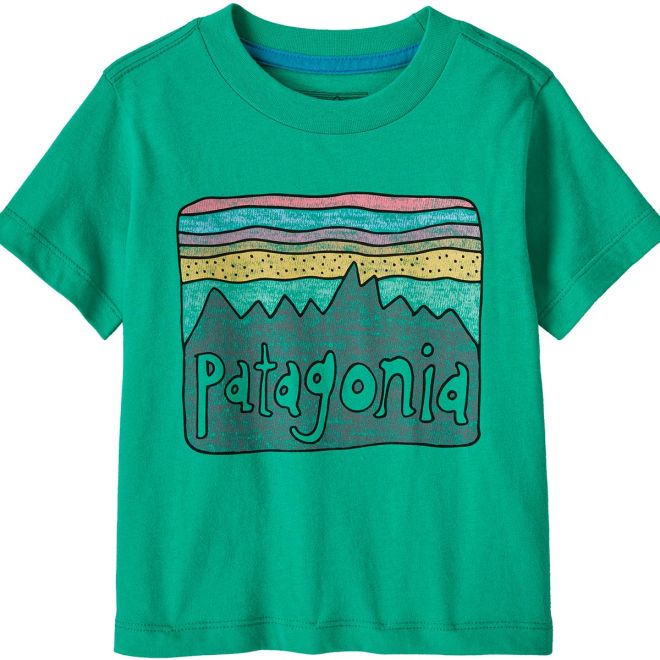 Patagonia Baby Fitz Roy Skies t-shirt barn