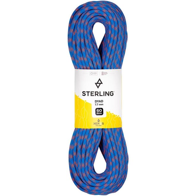 Sterling Dyad 7.7 mm XEROS halv rep klättring