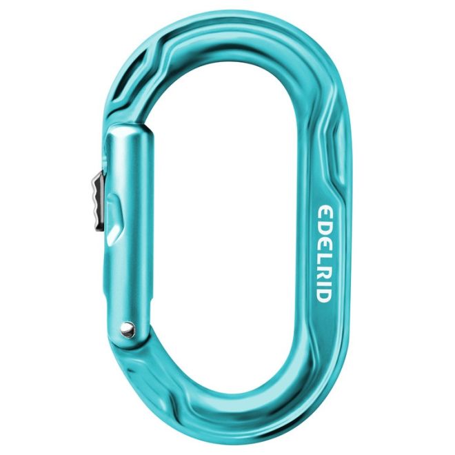 Edelrid Kiwi Slider klätterkarbinhake med fjäder