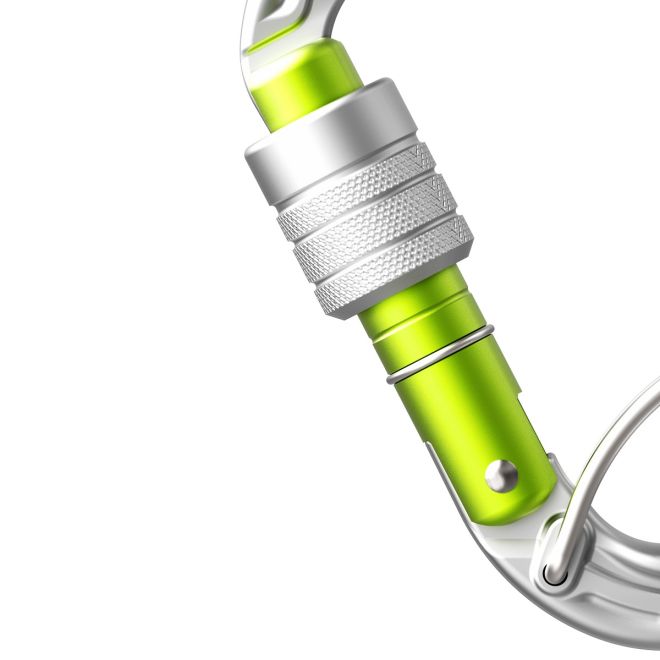 Edelrid HMS Strike Screw FG II klätterkarbin