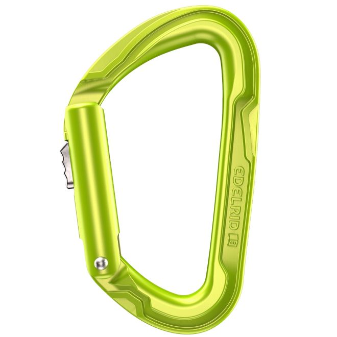 Edelrid Pure Slider III klättring karbinhake rak spak