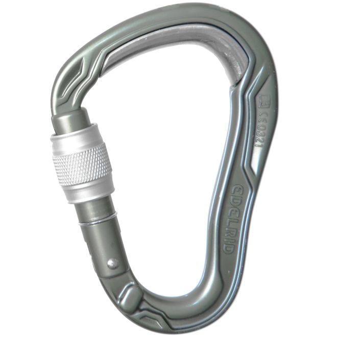 Edelrid HMS Bulletproof Screw II karbin med skruvlås klättring