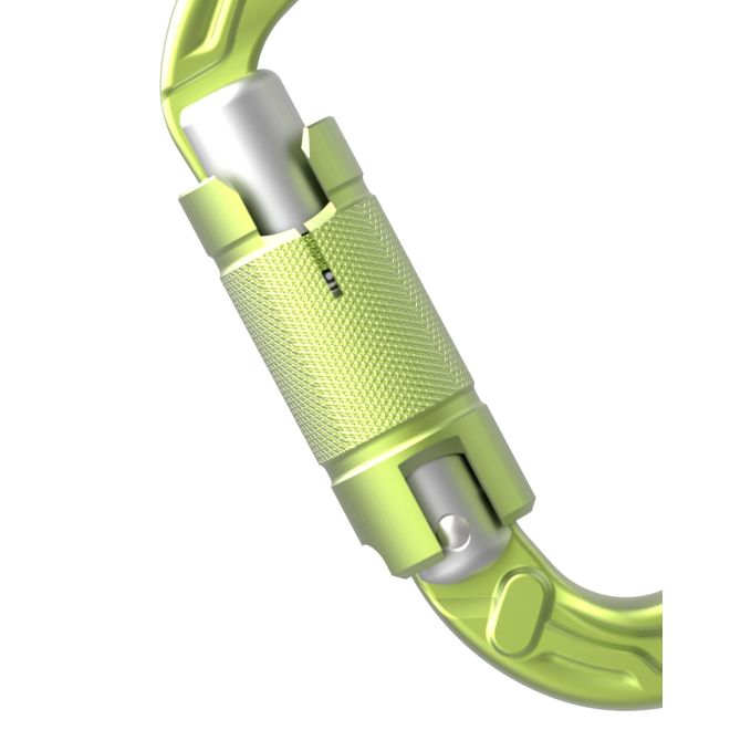 Edelrid HMS Strike Twist automatisk karbinhake med två rörelser klättring