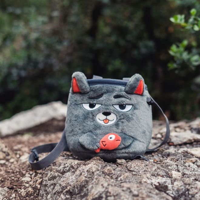YY Vertical Cat Chalk Bag magnesium pouch