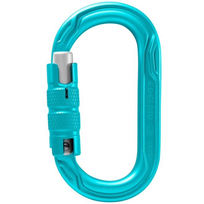 Edelrid Oval Power 2500 Triple II treläges karbinhake klättring