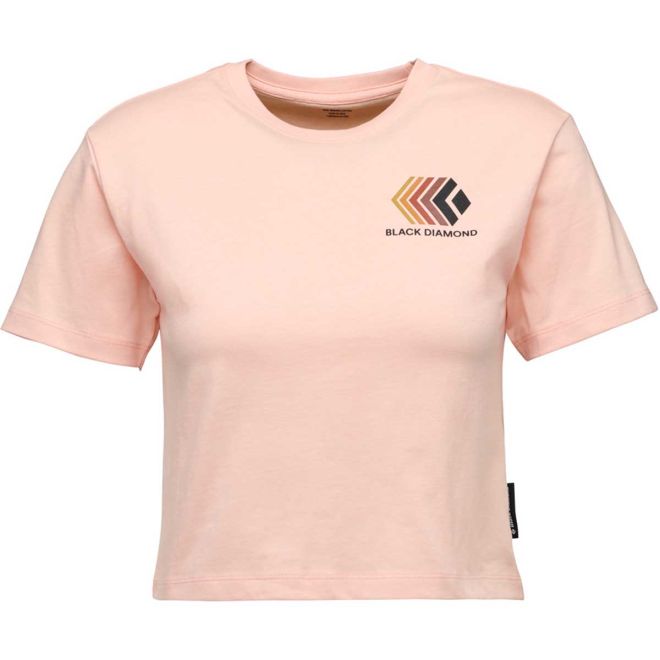 BD Black Diamond W Faded Crop Tee t-shirt dam