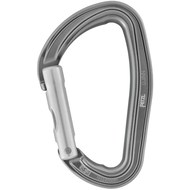 Petzl Djinn klätterkarbin med rak grind