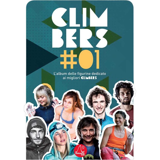 Versante Sud Climbers #01 Album klistermärke album för klättring