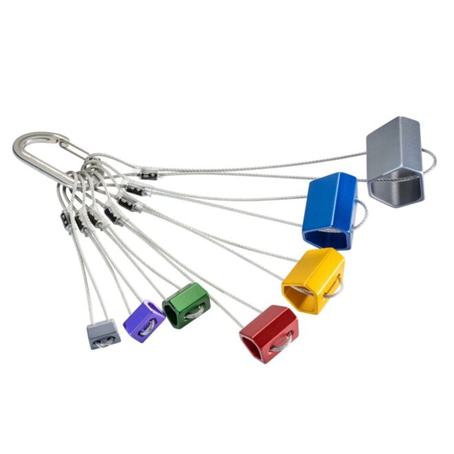 BD Black Diamond Wired Hexentric set 4-10 klätterbultar