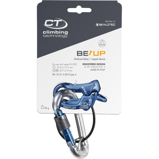 CT Climbing Technology Be-Up Kit klätterutrustning + Concept SGL karbinhake