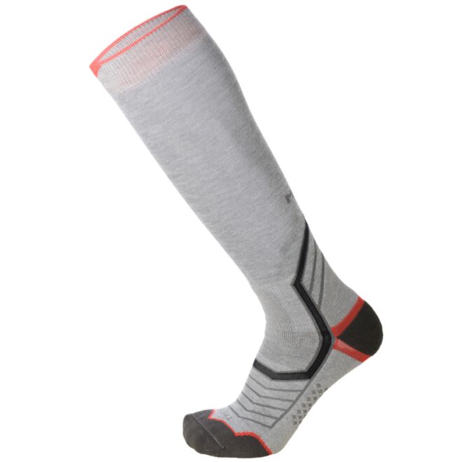 Mico Calza Trekking Lunga Argento X-Static Medium Weight trekkingstrumpor