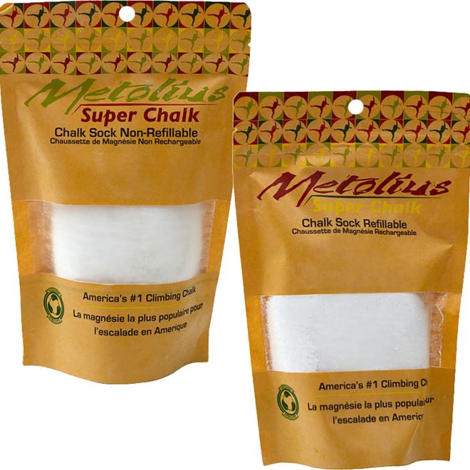 Metolius Super Chalk Sock Refillable magnesiumboll