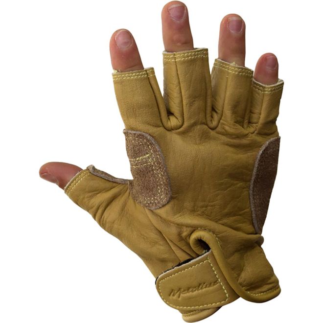 Metolius Climbing Glove 3/4 Finger natural handskar för klättring och via ferrata