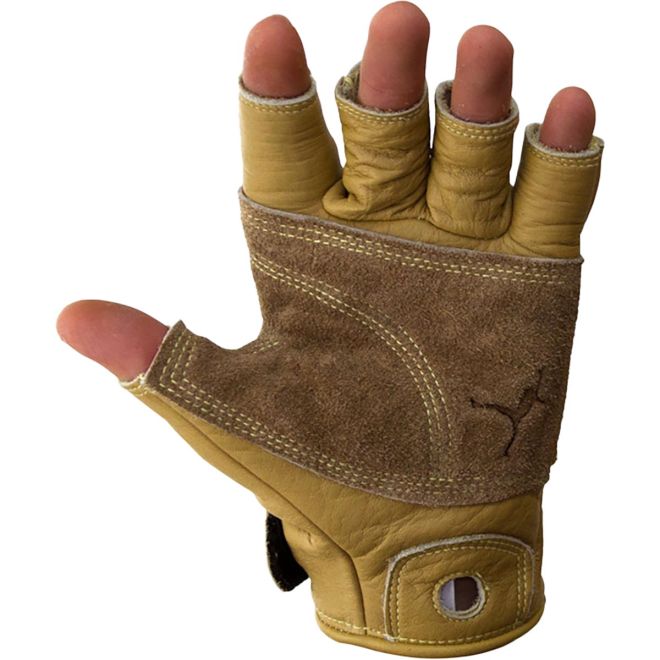 Metolius Climbing Glove 3/4 Finger natural handskar för klättring och via ferrata