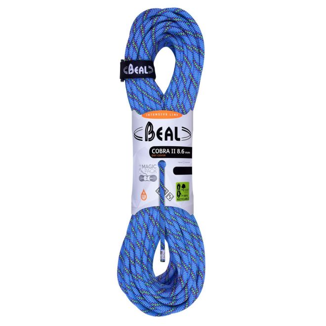 Beal Cobra II Unicore 8.6 mm Dry Cover halv rep klättring