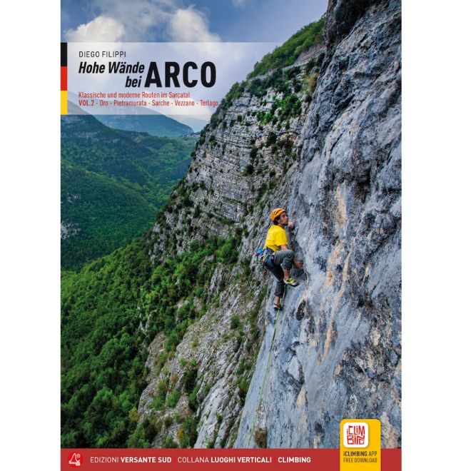 Versante Sud Hohe Wande Bei Arco Band 2 tysk klättring guide