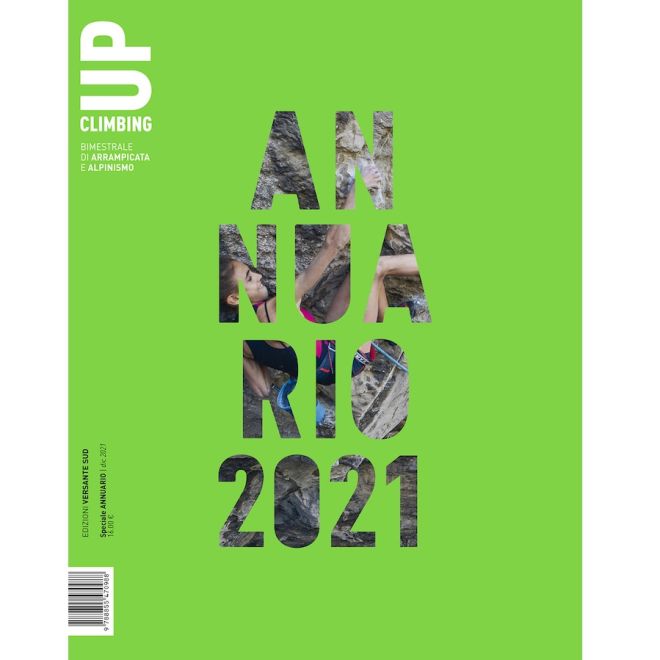 Versante Sud Up Climbing Annuario 2021 tidning klättring alpinism