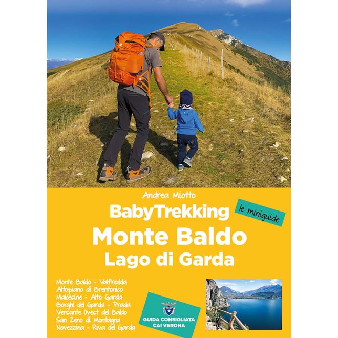 ViviDolomiti BabyTrekking Monte Baldo Lago di Garda familje trekking guide.