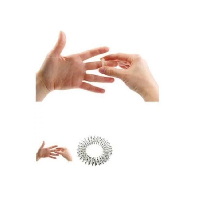 Crimp Oil Acupuncture Ring finger massage accessory