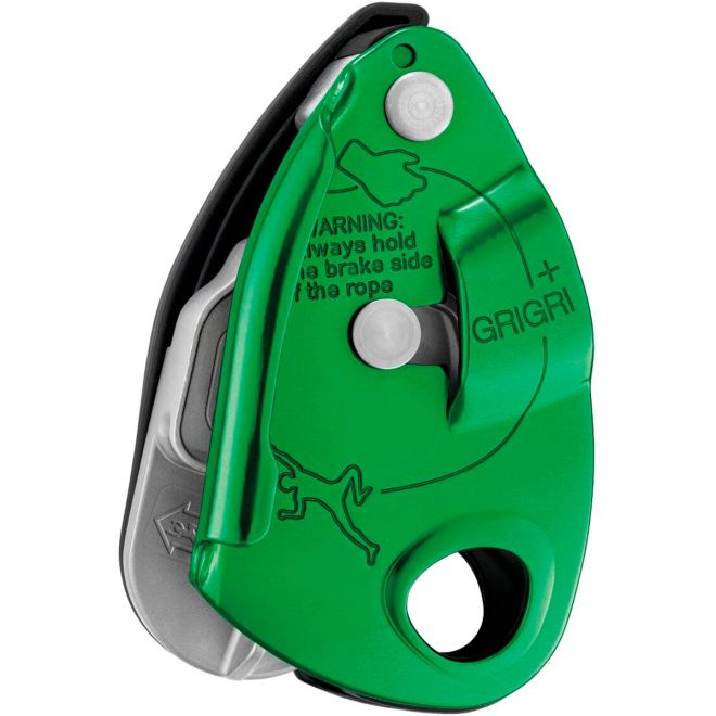 Petzl GriGri + säkerhetsutrustning för klättring med assisterad låsning