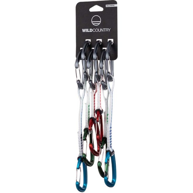 Wild Country Wildwire Quickdraw Trad 6-Pack klätterkarbinhakar
