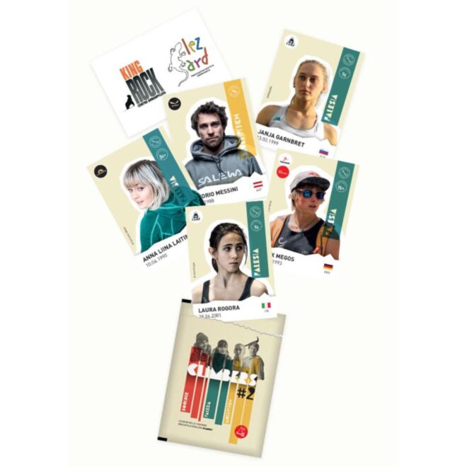 Versante Sud Climbers #02 stickers figuriner för album x10