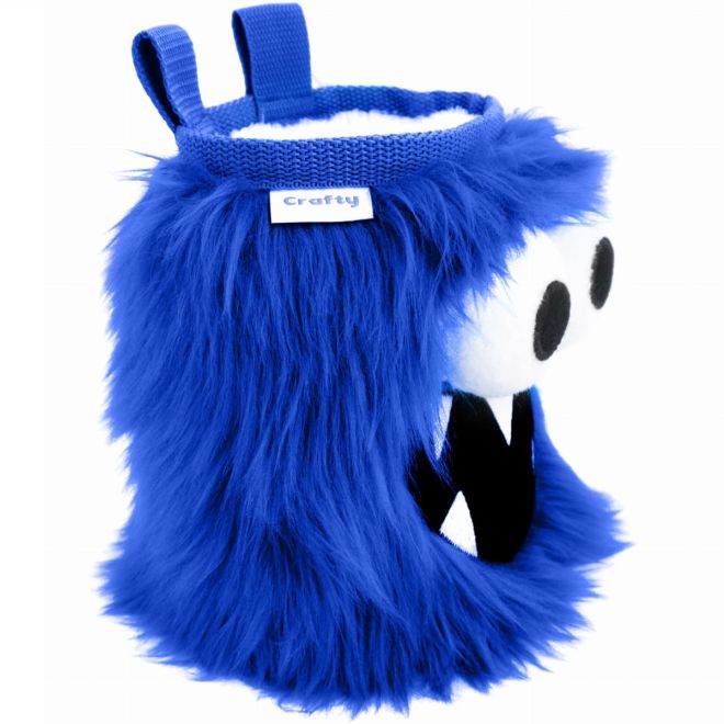 Crafty Climbing Dark Blue Five Toothed Monster magnesium pouch